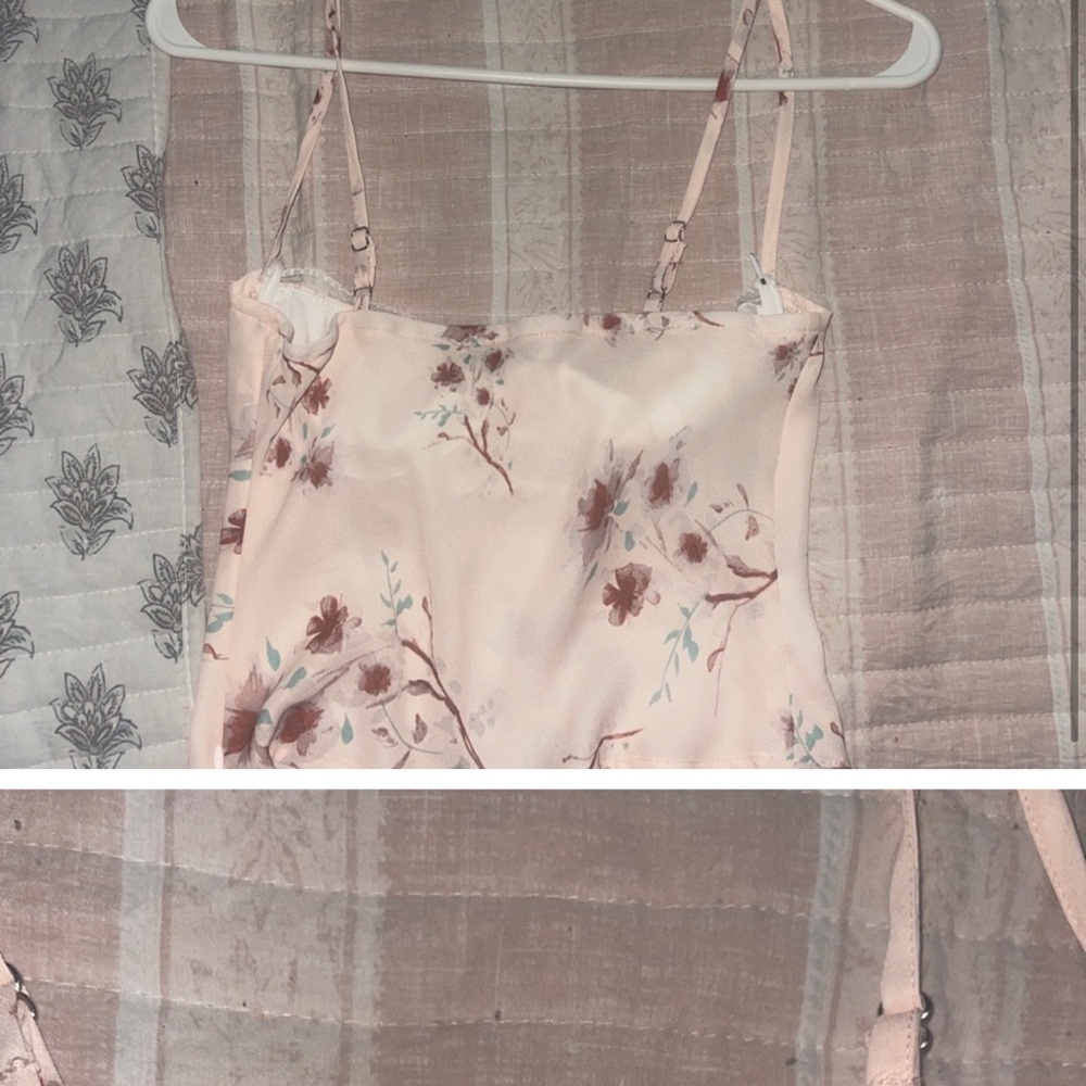 Princess Polly Blush Floral Camisole